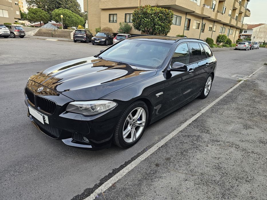 Bmw 520d Pak M 184cv ano 2012 Gps Cx Automatica computador de bordo se