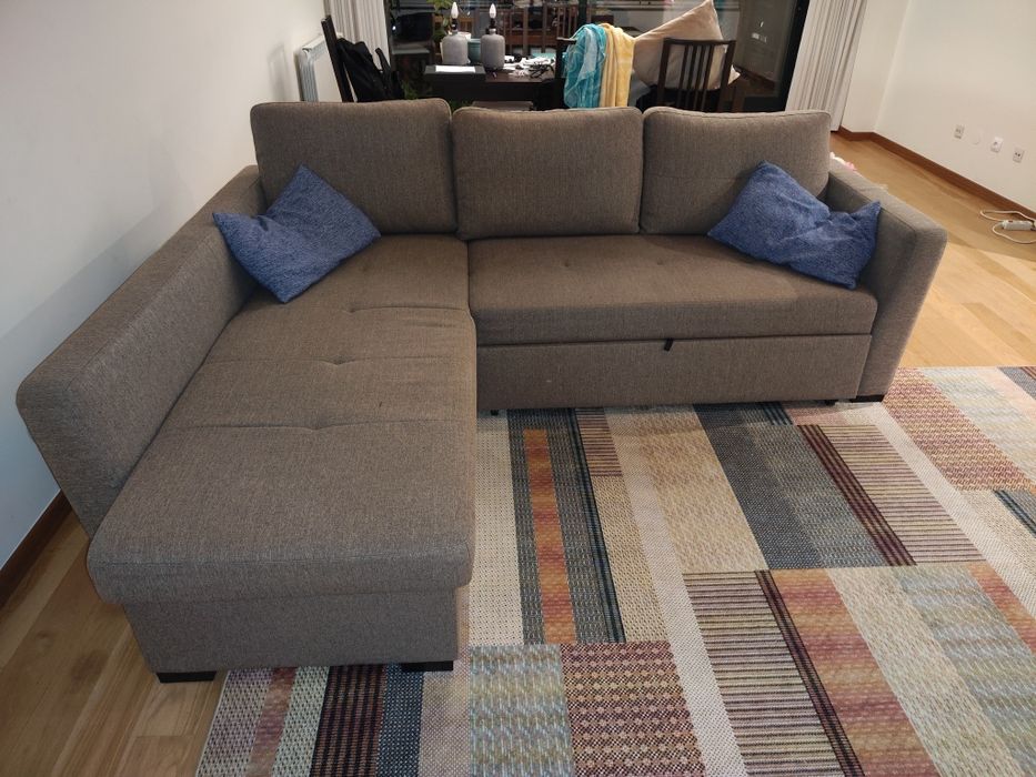 Sofá cama modelo L Conforama
