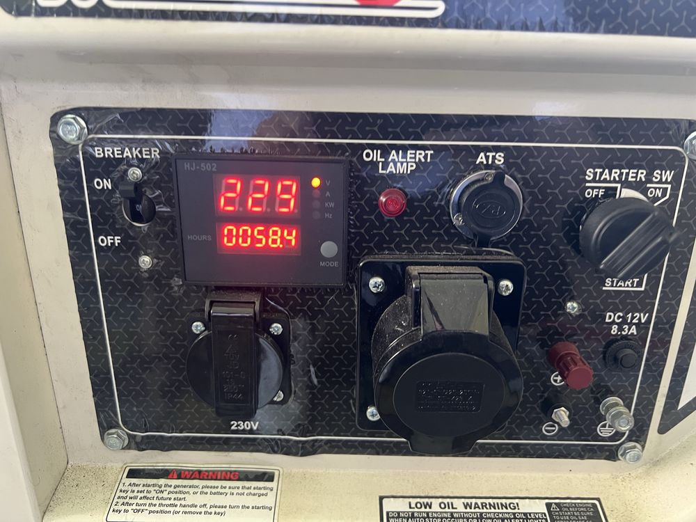 Генератор Matari MDA9500E 9КВ