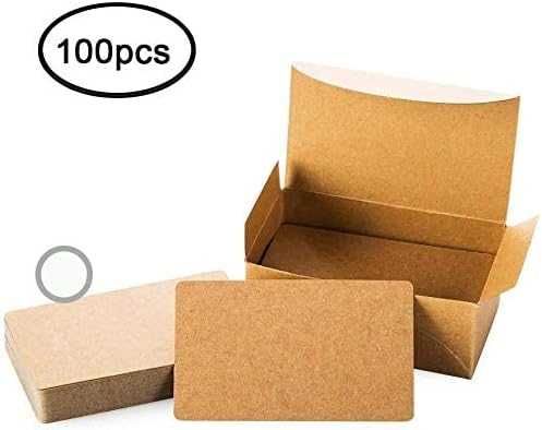 Zestaw 100 pustych kart papierowych, papier DIY do szkoły, domu, biura