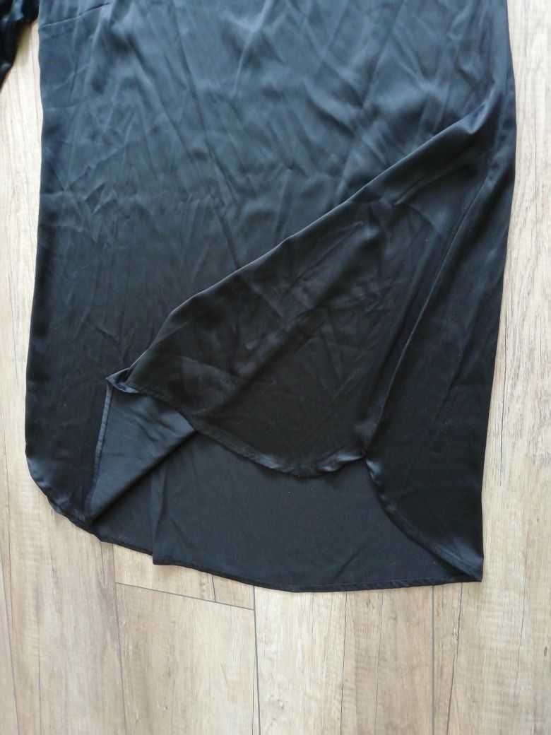 Sukienka tunika elegancka czarna H&M rozm 38 (M)