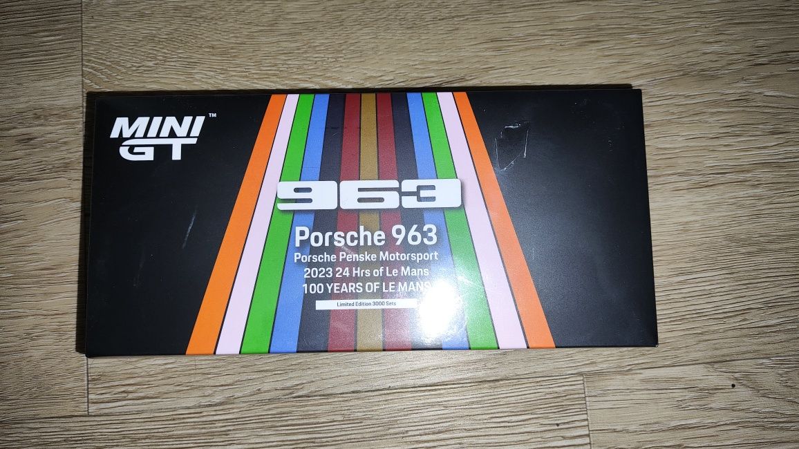 Mini GT Set Porsche 963 Penske 
24 Hour Le Mans
Novo e Selado