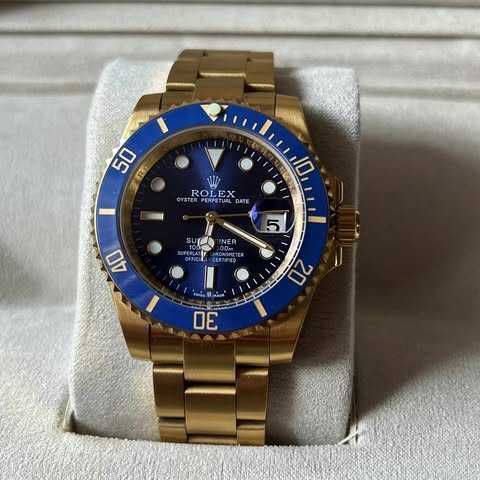 Submariner Bluesy Full Gold