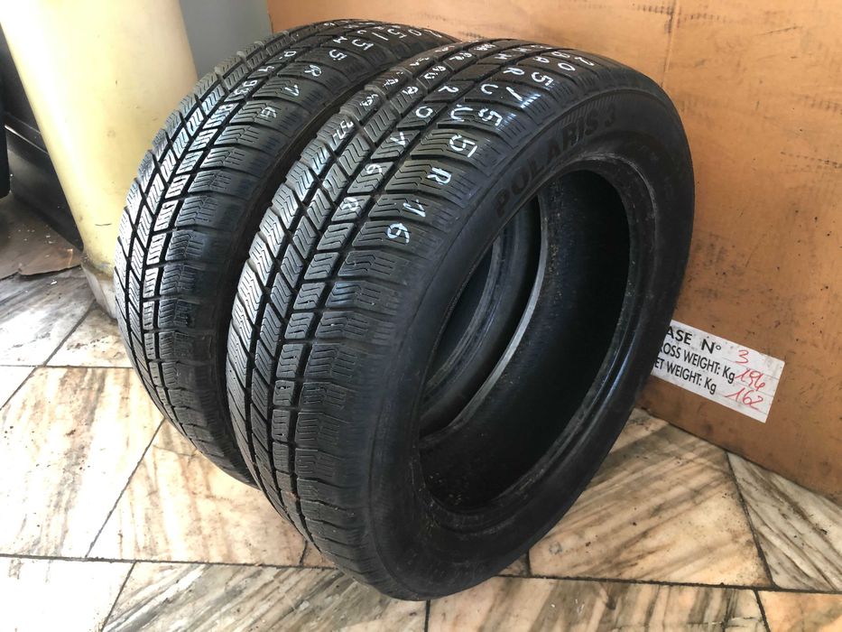 Opony ZIMOWE x2 Barum Polaris3 205/55R16 5mm 2016r -MONTAŻ