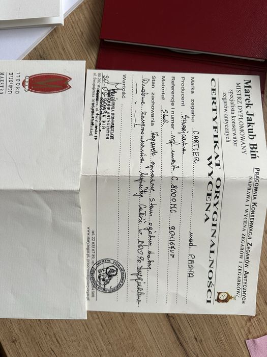 Cartier Pasha XXL możliwa zamiana