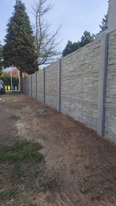 Betonowe ogrodzenia