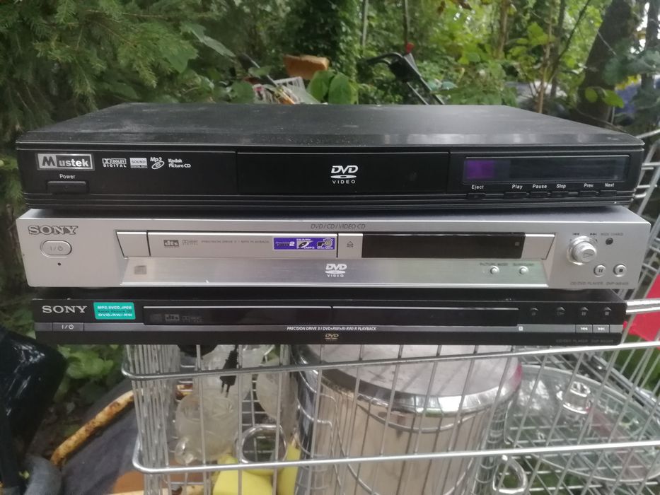 Pakiet 3 odtwarzacze DVD Sony wysyłka