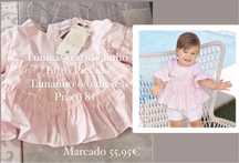 Lotes de roupas de bebé menina