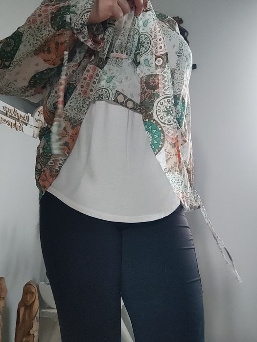 Tunika koszula vintage 90's Boho