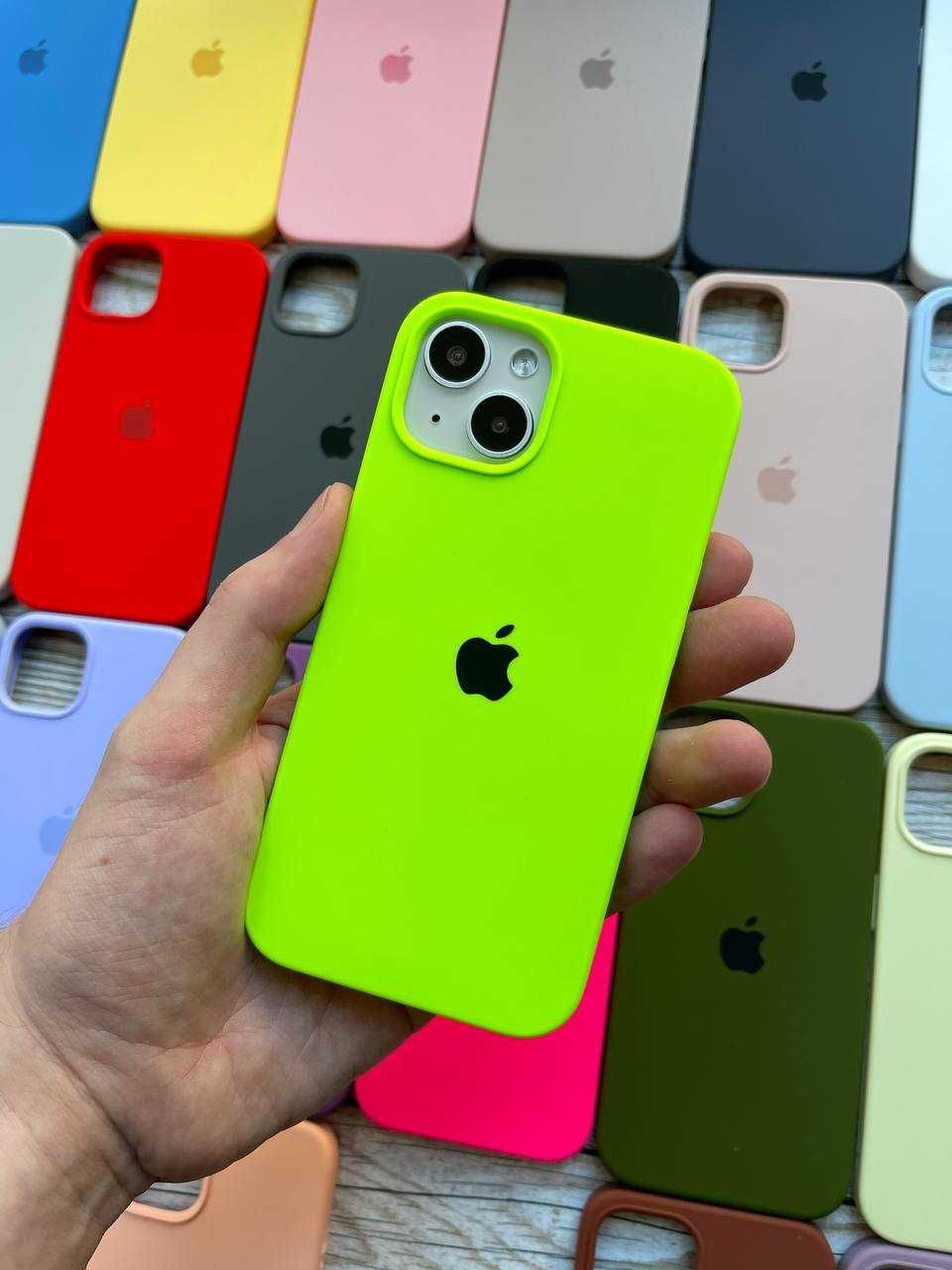 Чохол на айфон Silicone case на iPhone 7, 16 Pro Max