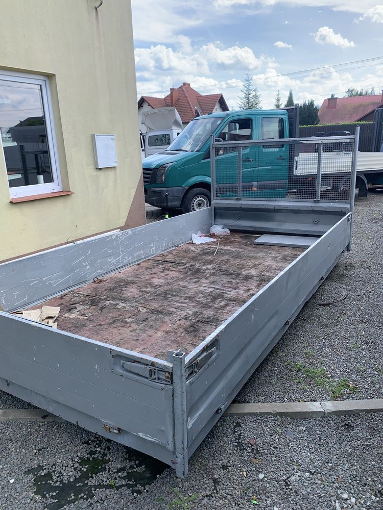 Skrzynia paka iveco mascott alu burty