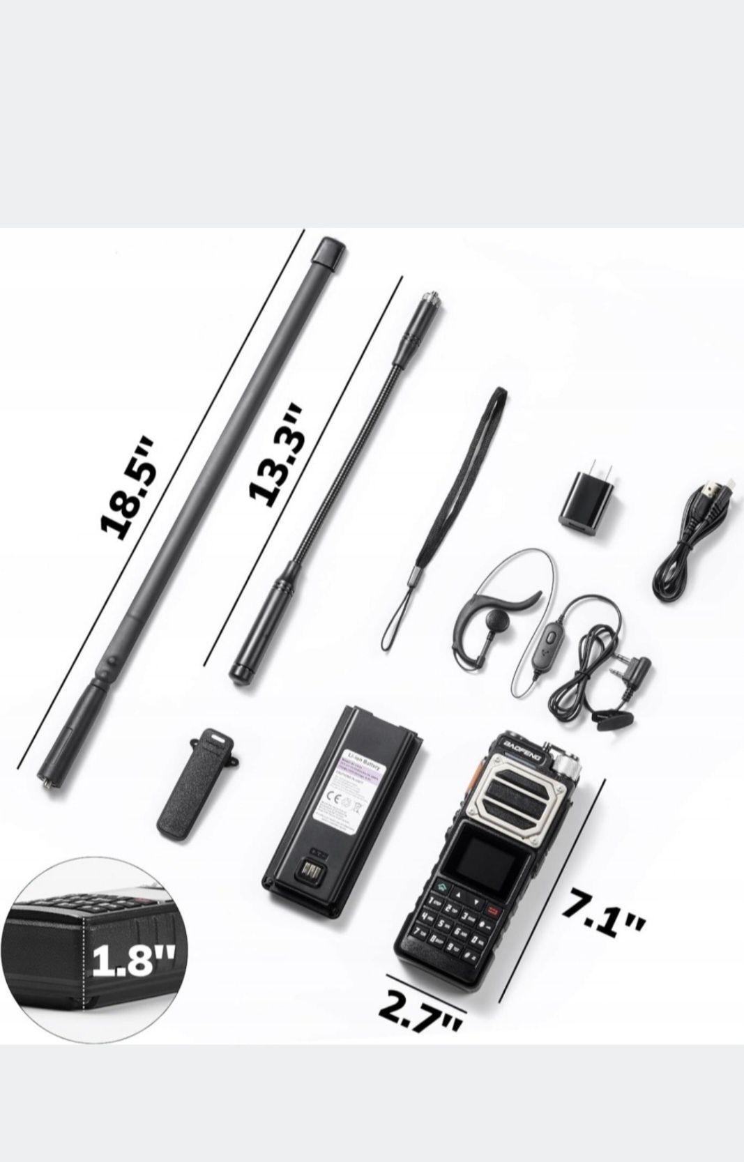 Krótkofalówka Baofeng UV-25 Walkie Talkie Radio Przenośne
