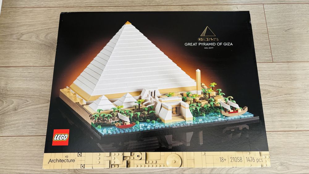 Lego Architecture Great Pyramid of Giza NOVO