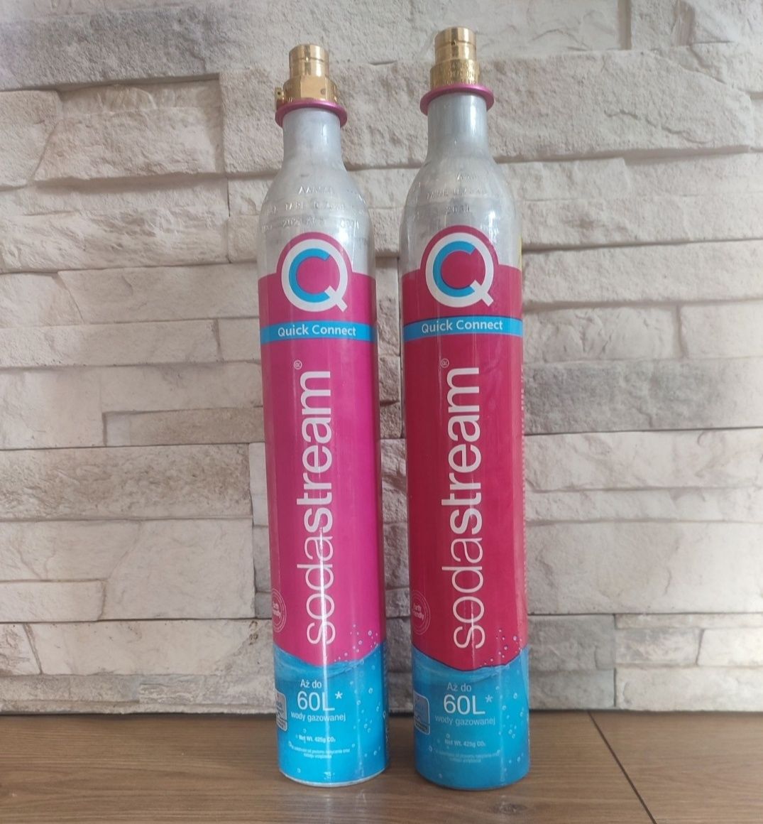 Sodastream soda stream quick connect nabijanie napełnianie butli