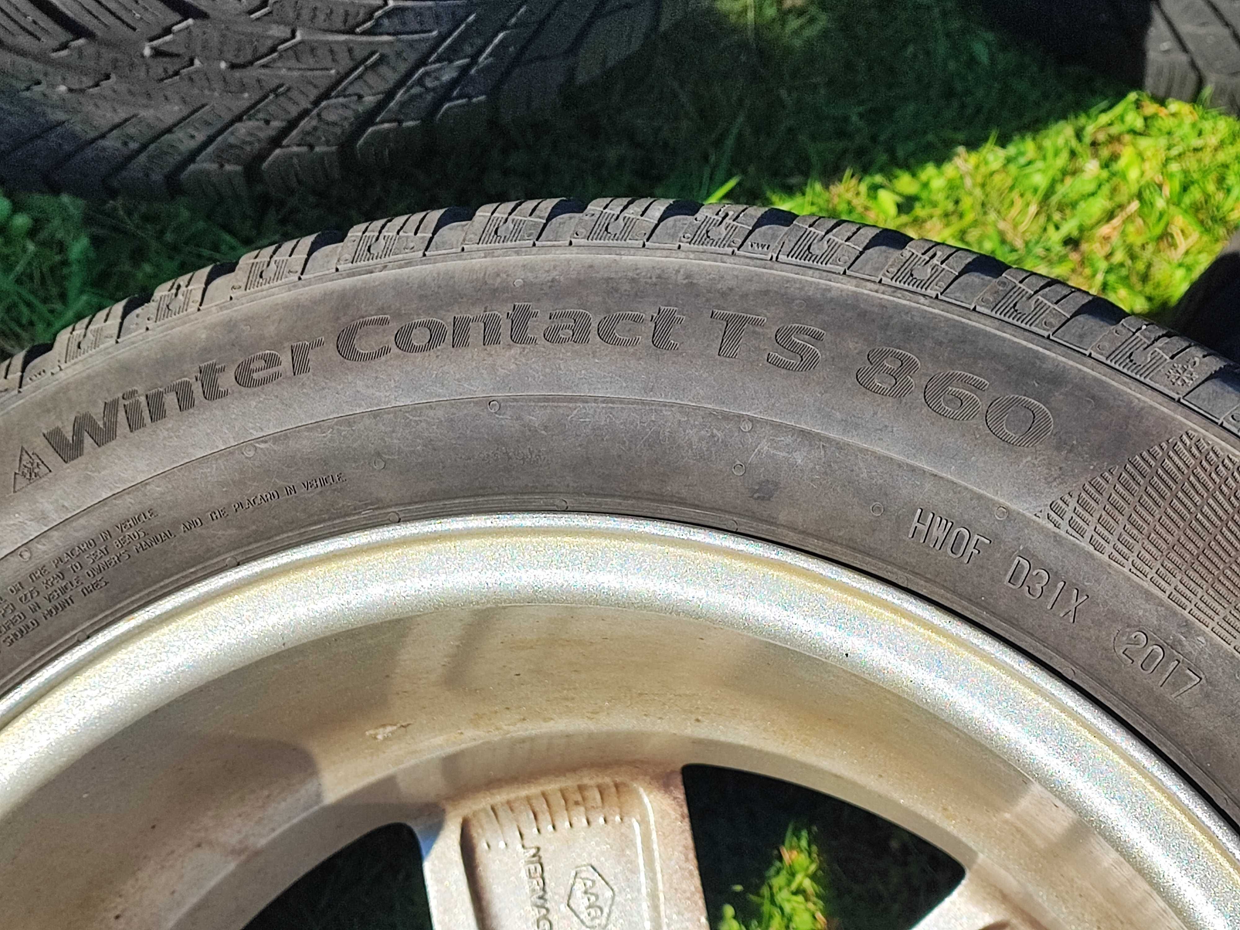 4x felgi alu Renault CMS 240 16" 6,5J z używanymi oponami