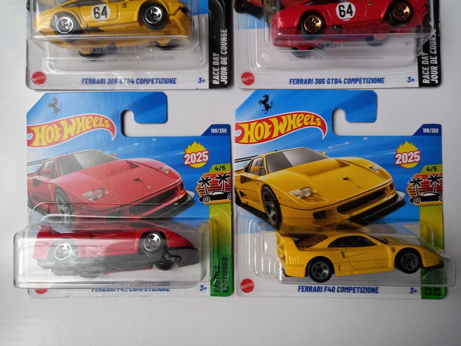 Hot weels Ferrari komplet rarytas  roku
