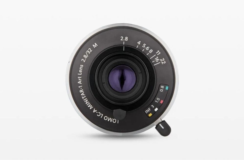 Lomo Minitar 32mm 2.8 Leica M mount objetiva rara