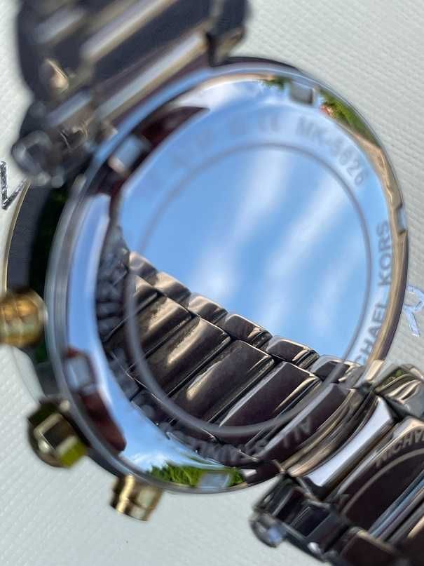 Zegarek damski Michael Kors Parker MK5626  złoty srebrny