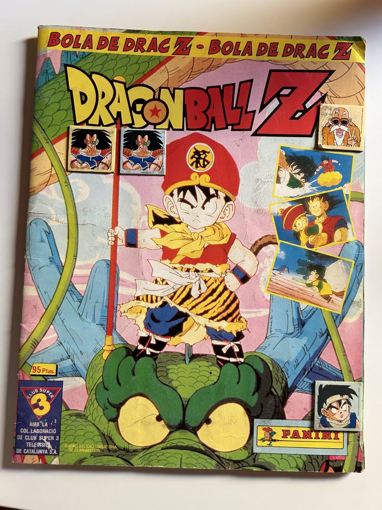 Álbum Dragon Ball Z Espanhol
