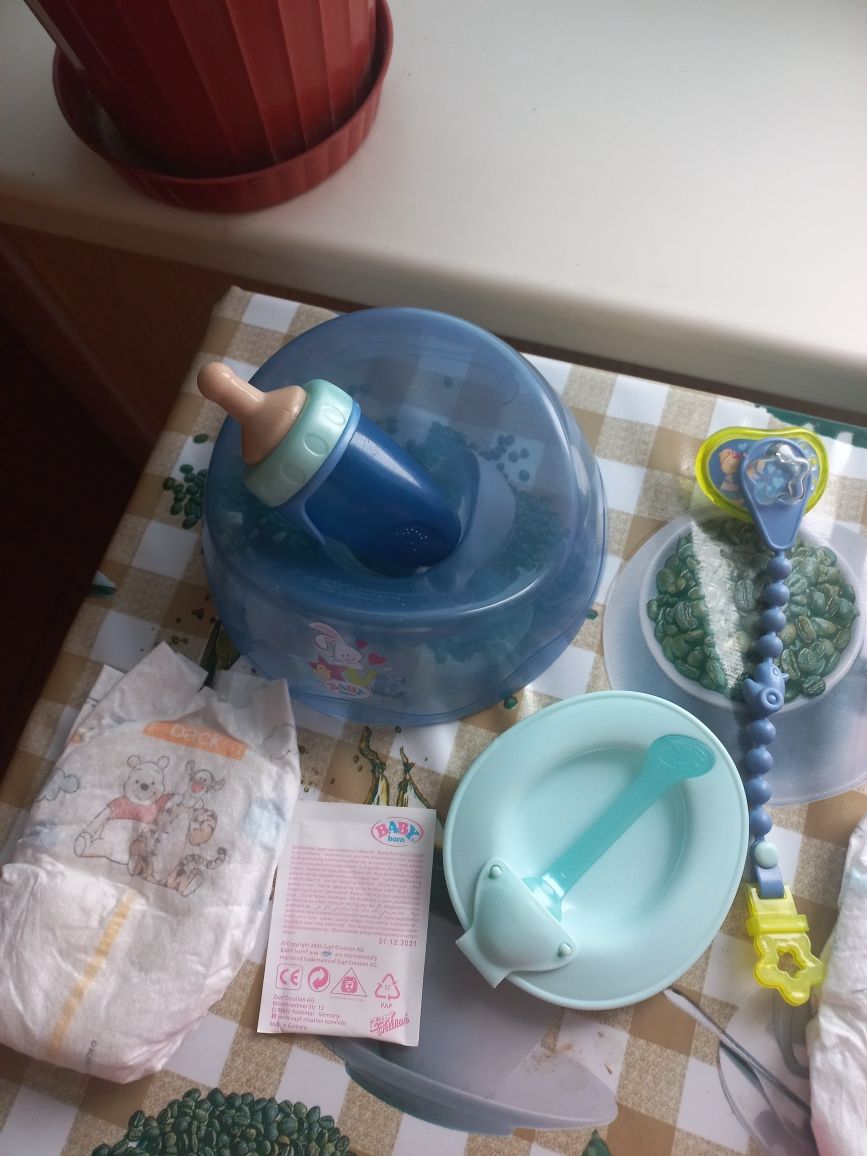 Набор аксессуаров для куклы Беби Борн. Baby born. Zapf creation. Бебі