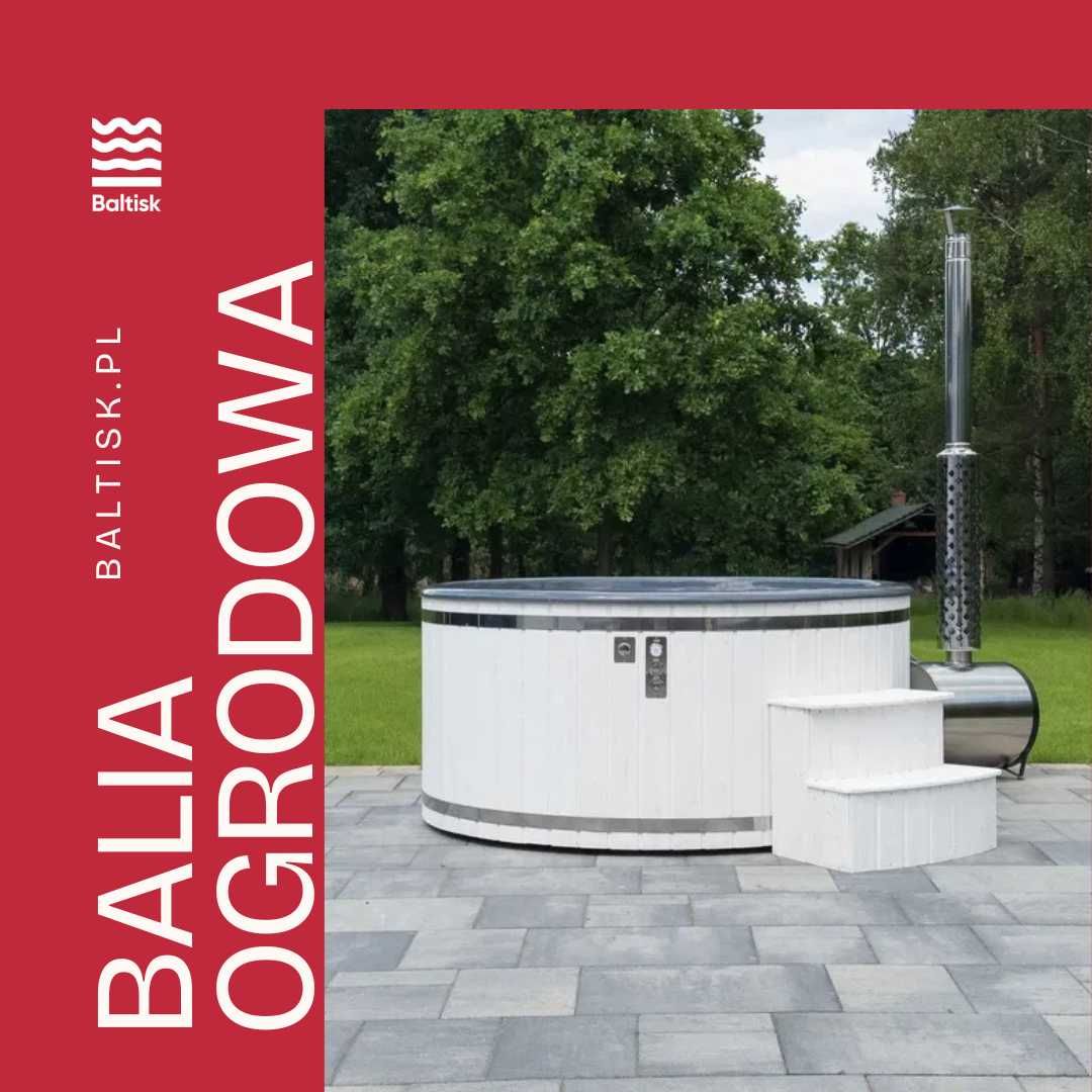 Balia ogrodowa, ruska bania, wanna, piec - możliwość konfiguracji