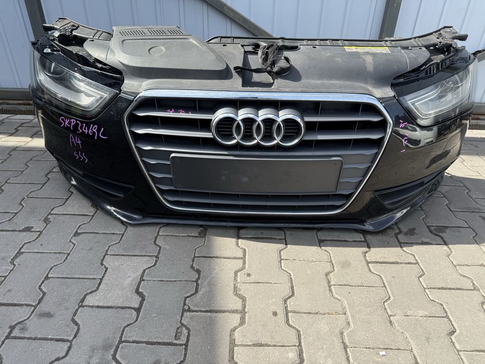 Przód przodek Audi A4 B8 Lift wzmocnienie xenon zderzak chłodnice