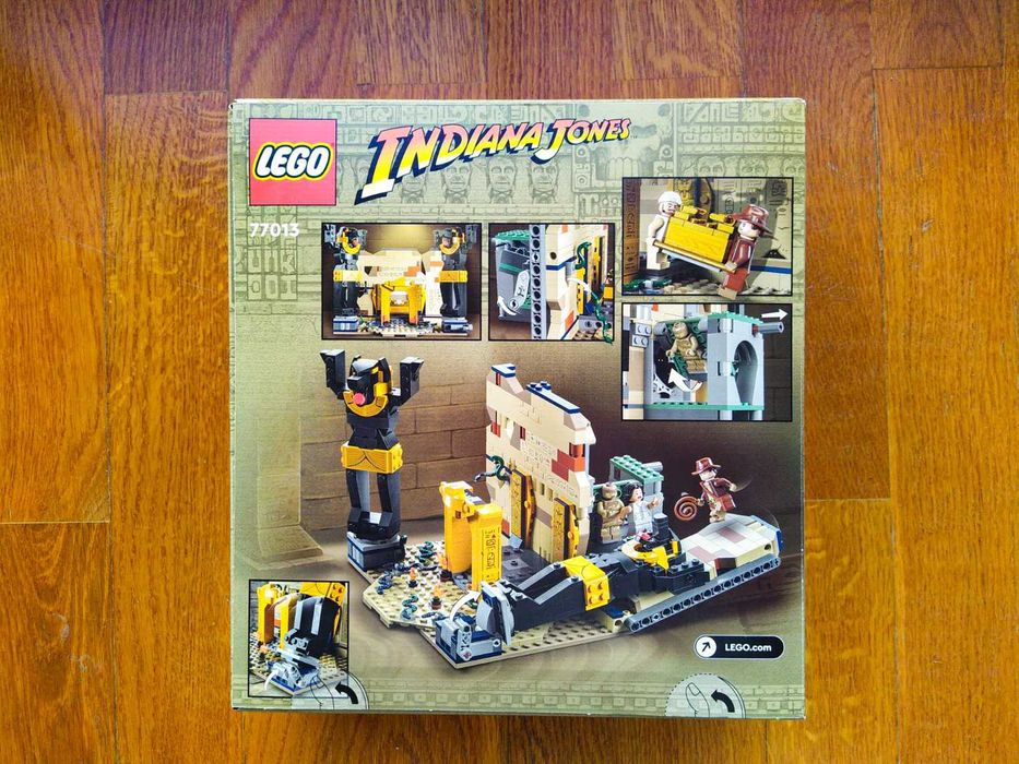 LEGO Indiana Jones 77015, 77013 e 77012
