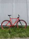 Electric Orange - single speed, ostre koło , fixed gear - super stan