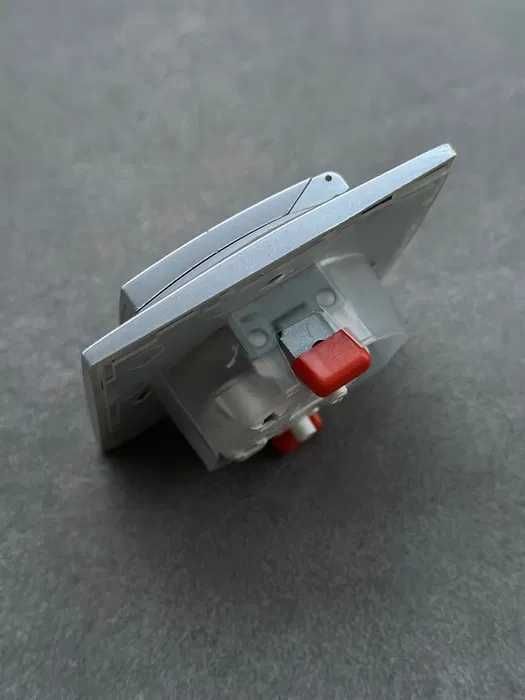 Nowy włącznik światła pojedynczy szary IP44