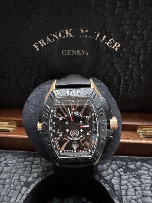 Franck Muller Conquistador Grand Prix 18 k gold