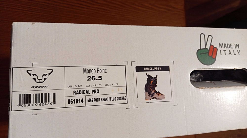 dynafit radical pro rozmiar 26.5