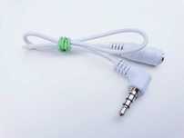 Przewód mini jack stereo / gniazdo mini jack stereo -  30 cm
