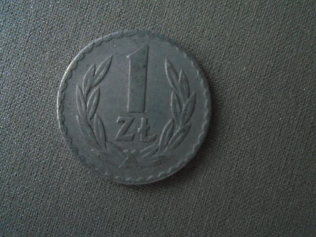 moneta 1zł 1974r.