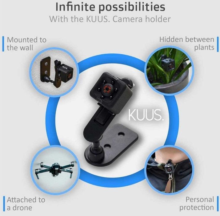 Мікро камера KUUS C1 з аудіо та відео, 32 ГБ пам яті, нічне бачення.