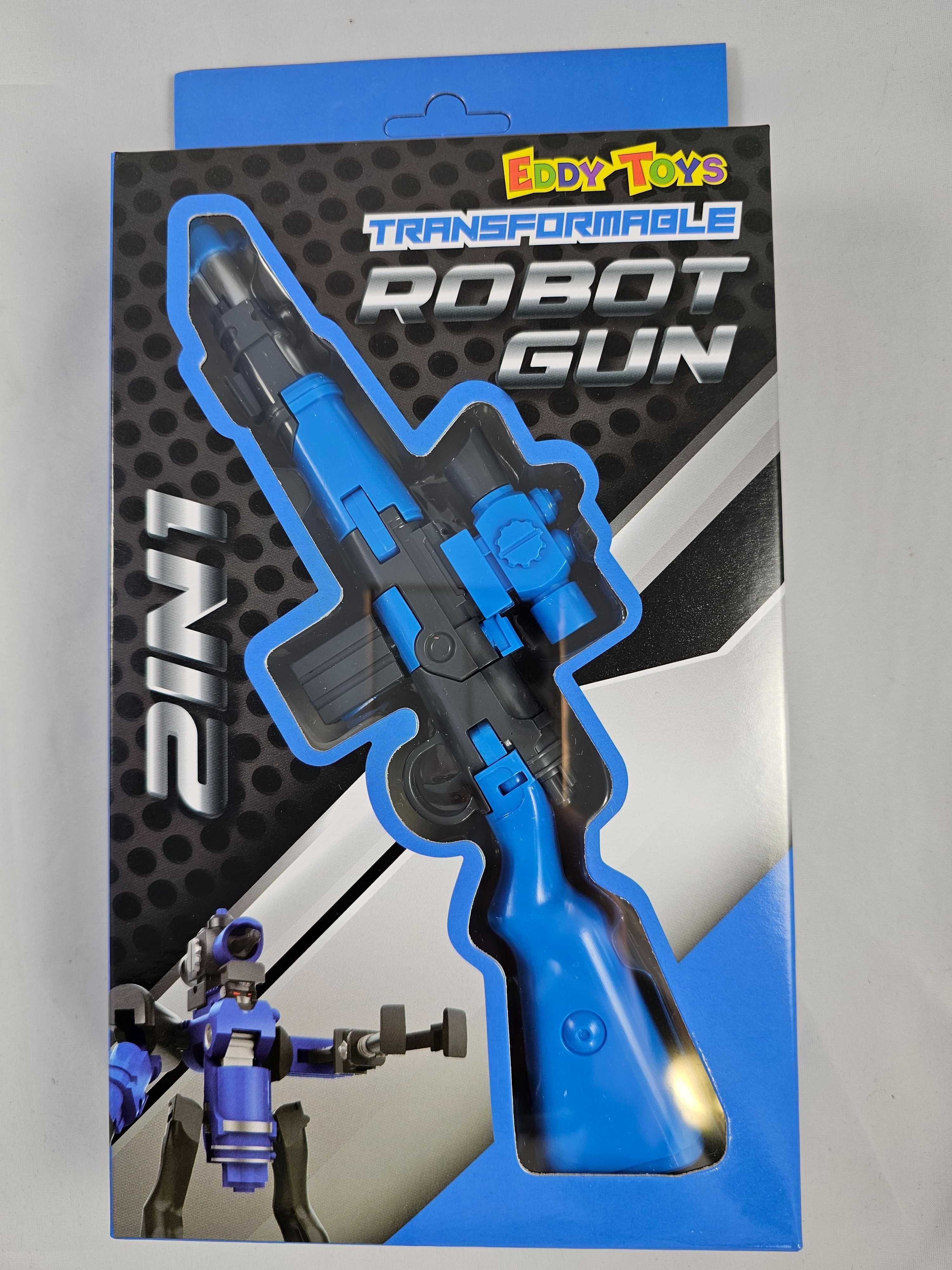 Eddy Toys Robot Karabin Transformers Dla Dzieci Niebieski