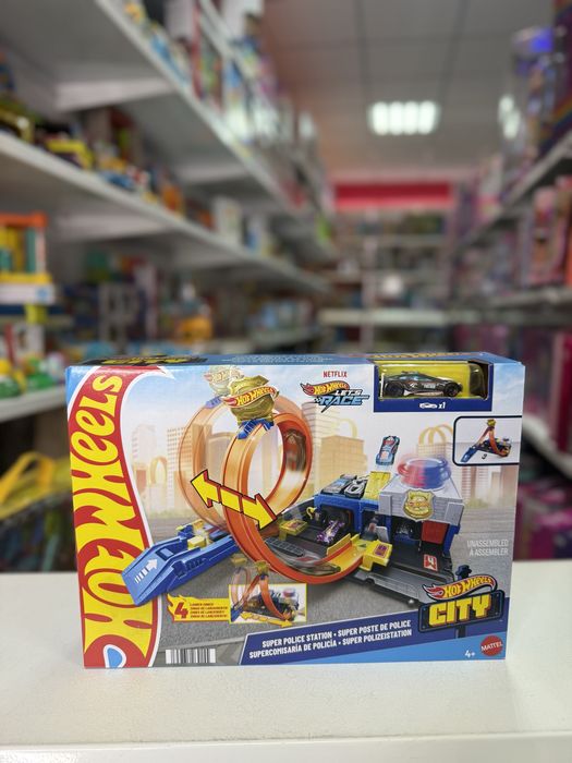 Ігровий набір Hot Wheels City Суперполіцейський відділок (JBM71)