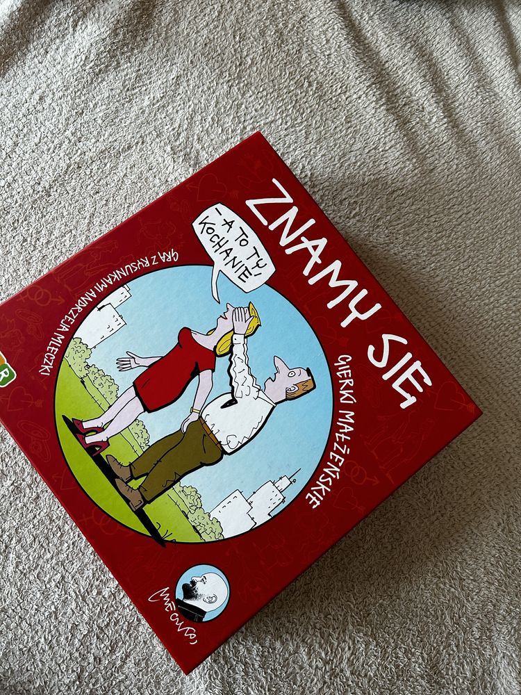 Gra planszowa gierki małżeńskie znamy sie MDR dystrybucja