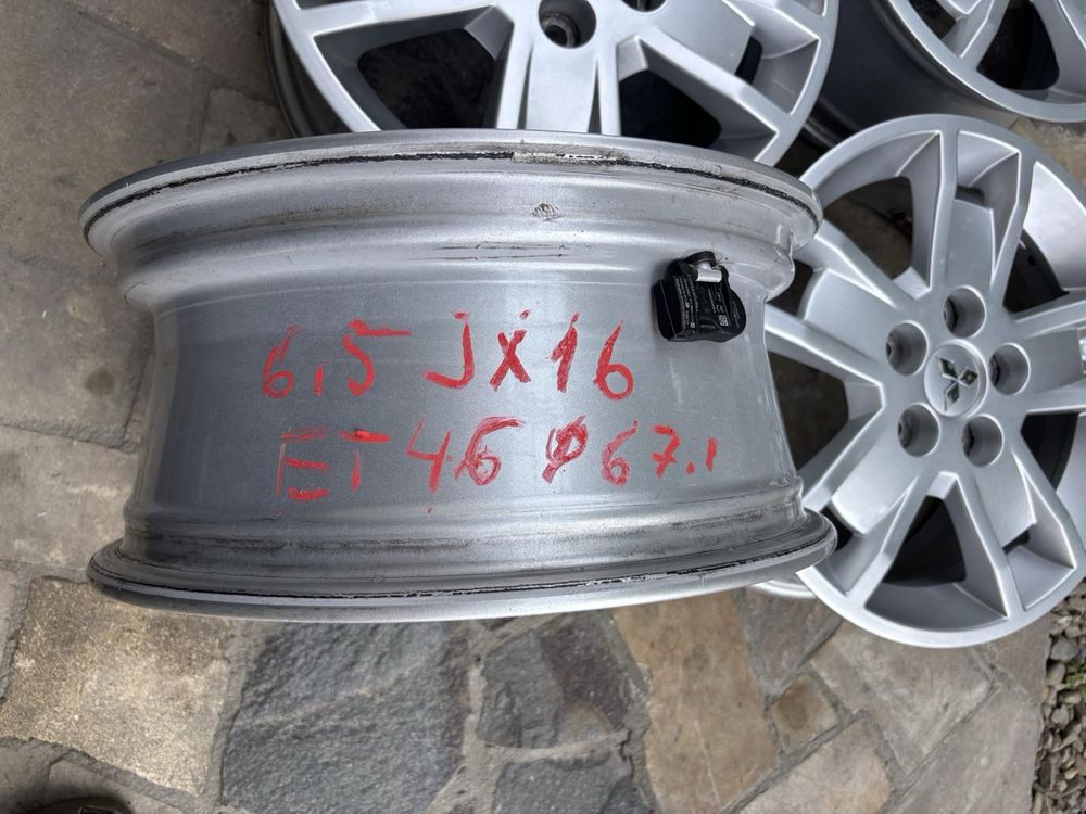 Оригінальні диски 5/114.3 r16 6.5j et46 mitsubishi toyota