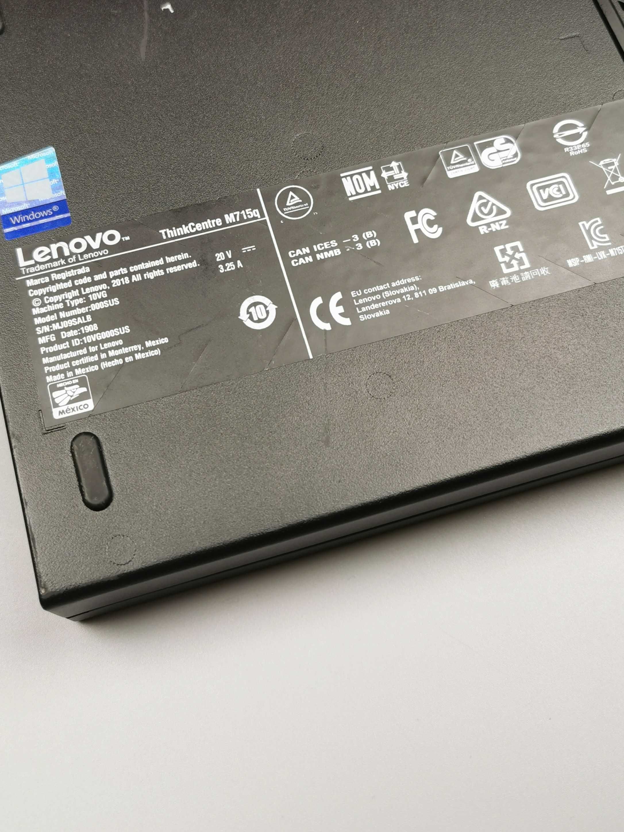 Неттоп комп'ютер Lenovo Thinkcentre M715q Ryzen 5 PRO 8/128 gb DELL HP