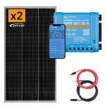Zestaw fotowoltaiczny do kampera panel 2x180W regulator ładowania MPPT