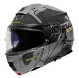 Kask szczękowy SCHUBERTH C5 ECE GLOBE rozm. M,  + Interkom Sena SC2