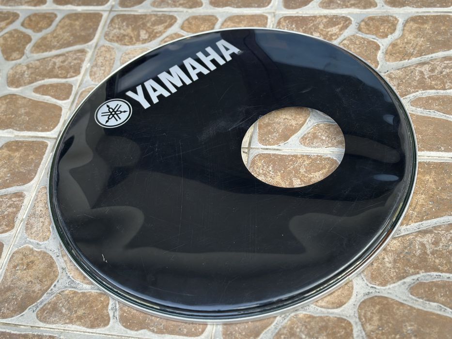 ++ YAMAHA Front Naciąg front z logo - remo PERKUSJA ++