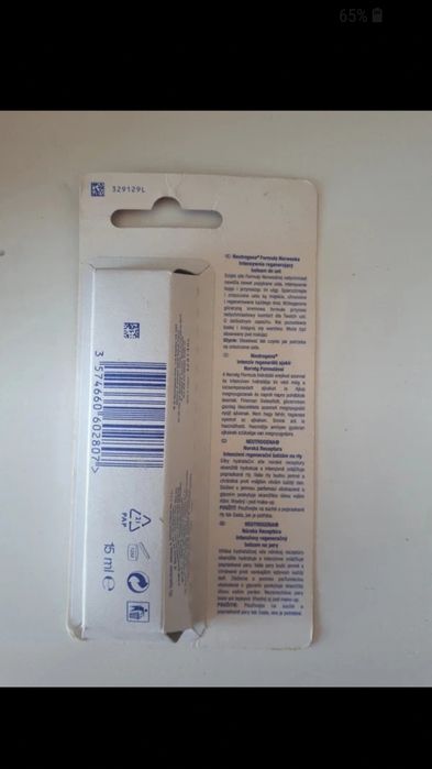 Neutrogena intense lip balm balsam regenerujący do ust