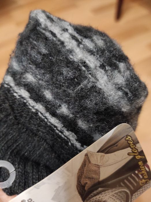 Теплые качественные  шерстяные перчатки р.М овечья шерсть