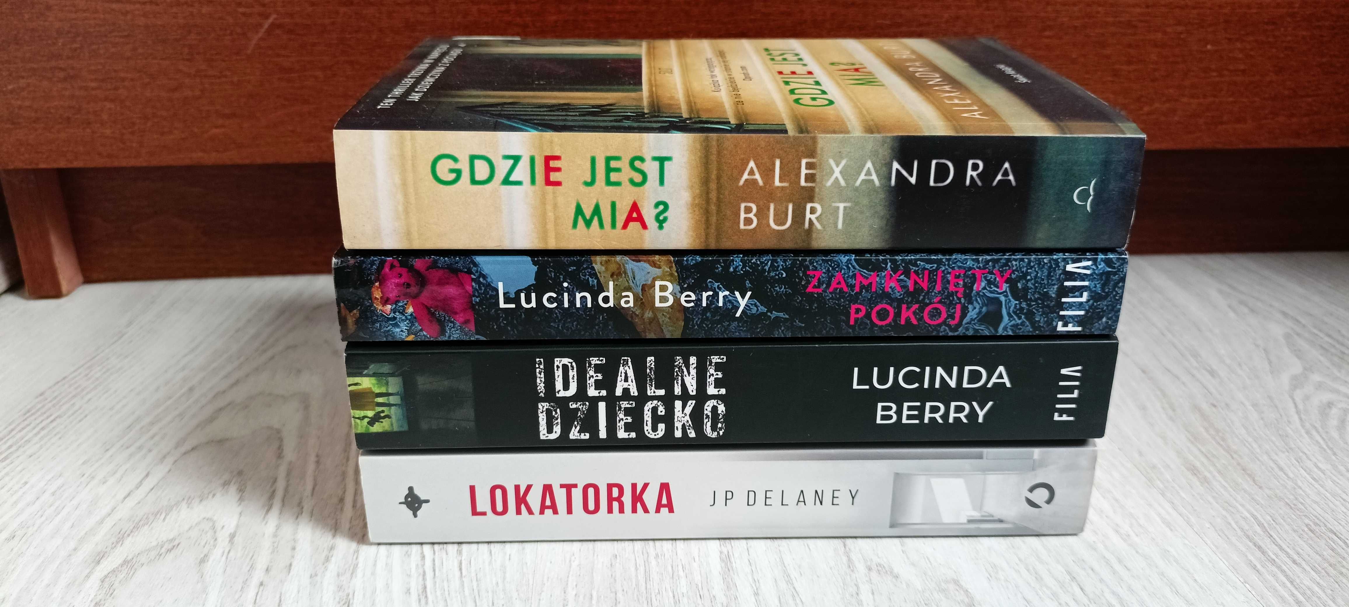 4x Lucinda Berry Idealne dziecko Burt Gdzie jest Mia Delaney Lokatorka