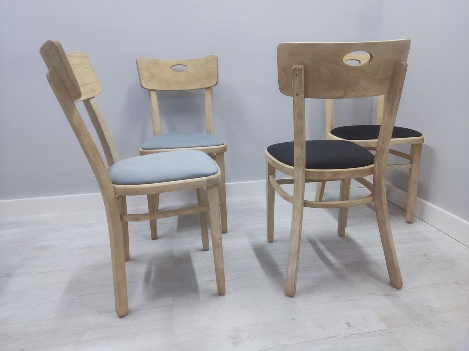 Krzesła bukowe do restauracji bardzo wygodne 12 szt od ręki.
