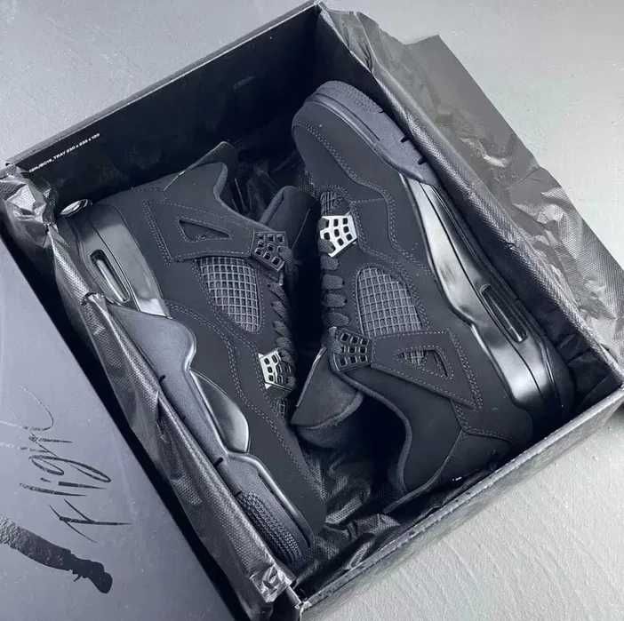 "Buty koszykówki "Nike_Air_Jordan_4_Retro_Black_Cat R.38