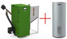 KOSTRZEWA Kocioł Twin Bio NE 16 kW + zasobnik 257 lit.Ferroli