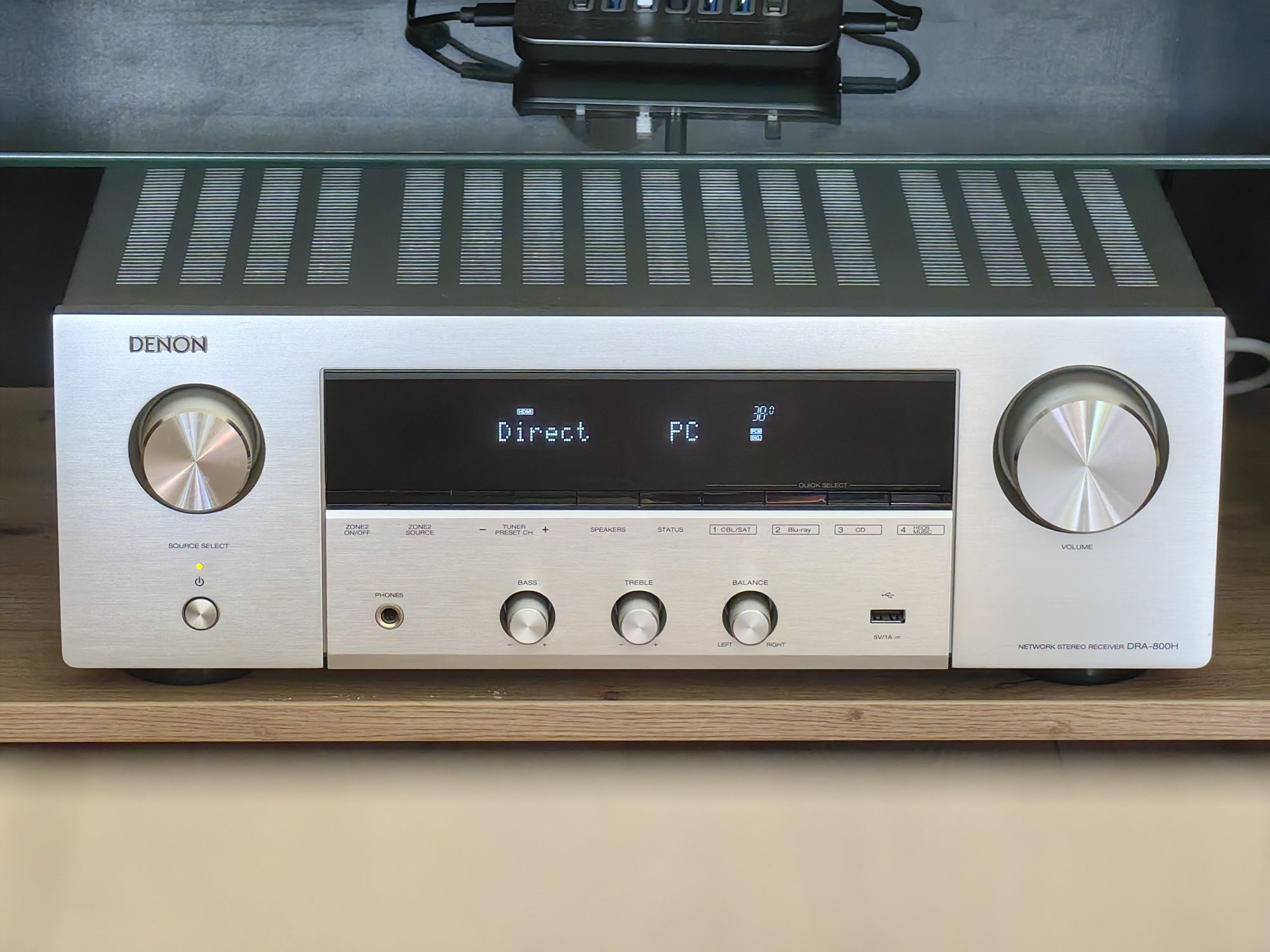 Amplituner Sieciowy Stereo Denon DRA-800H  Stan Igła!