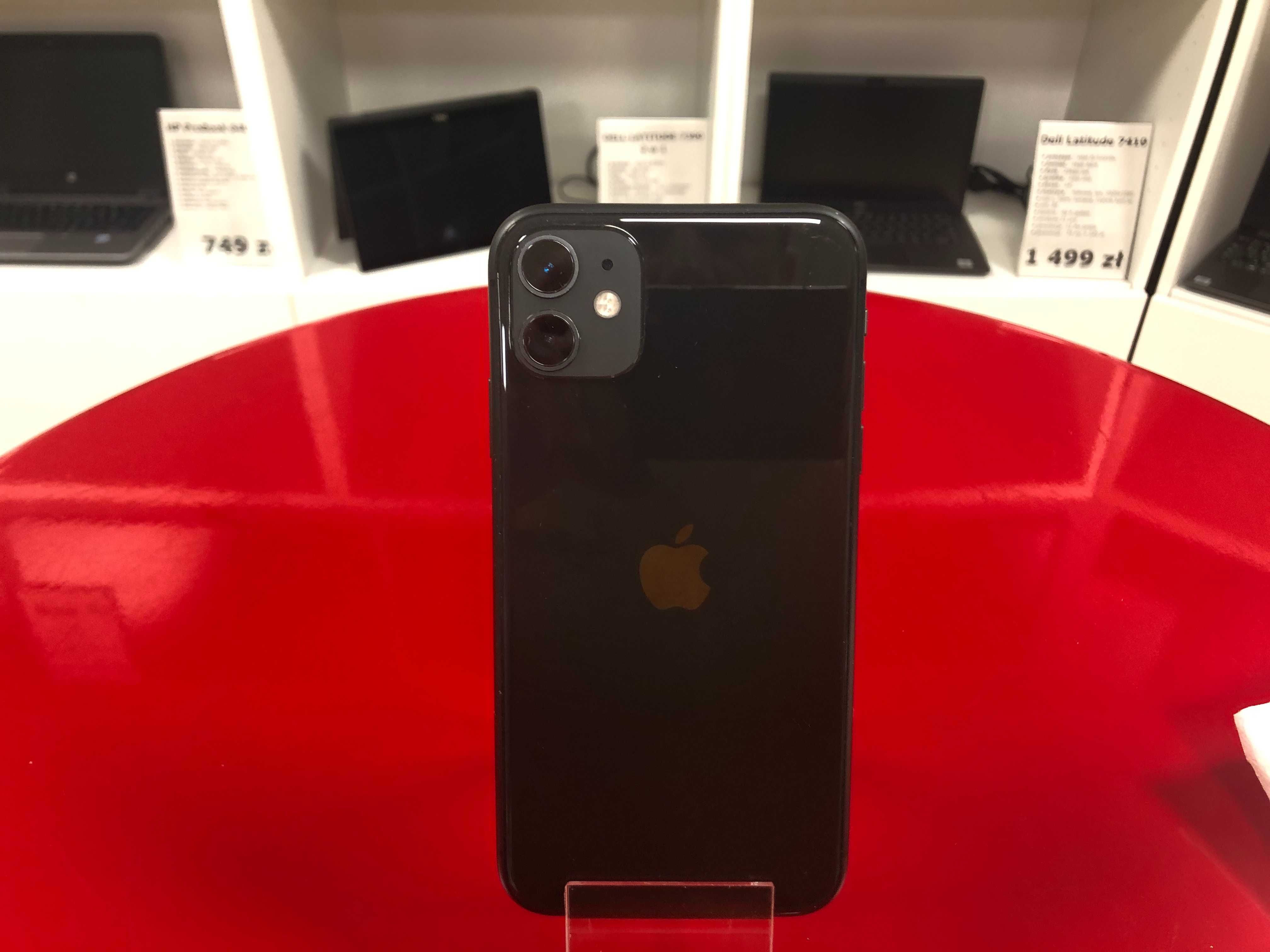 Telefon Apple iPhone 11 64GB 2x12Mpx Bez Blokad Gwarancja Faktura 23%